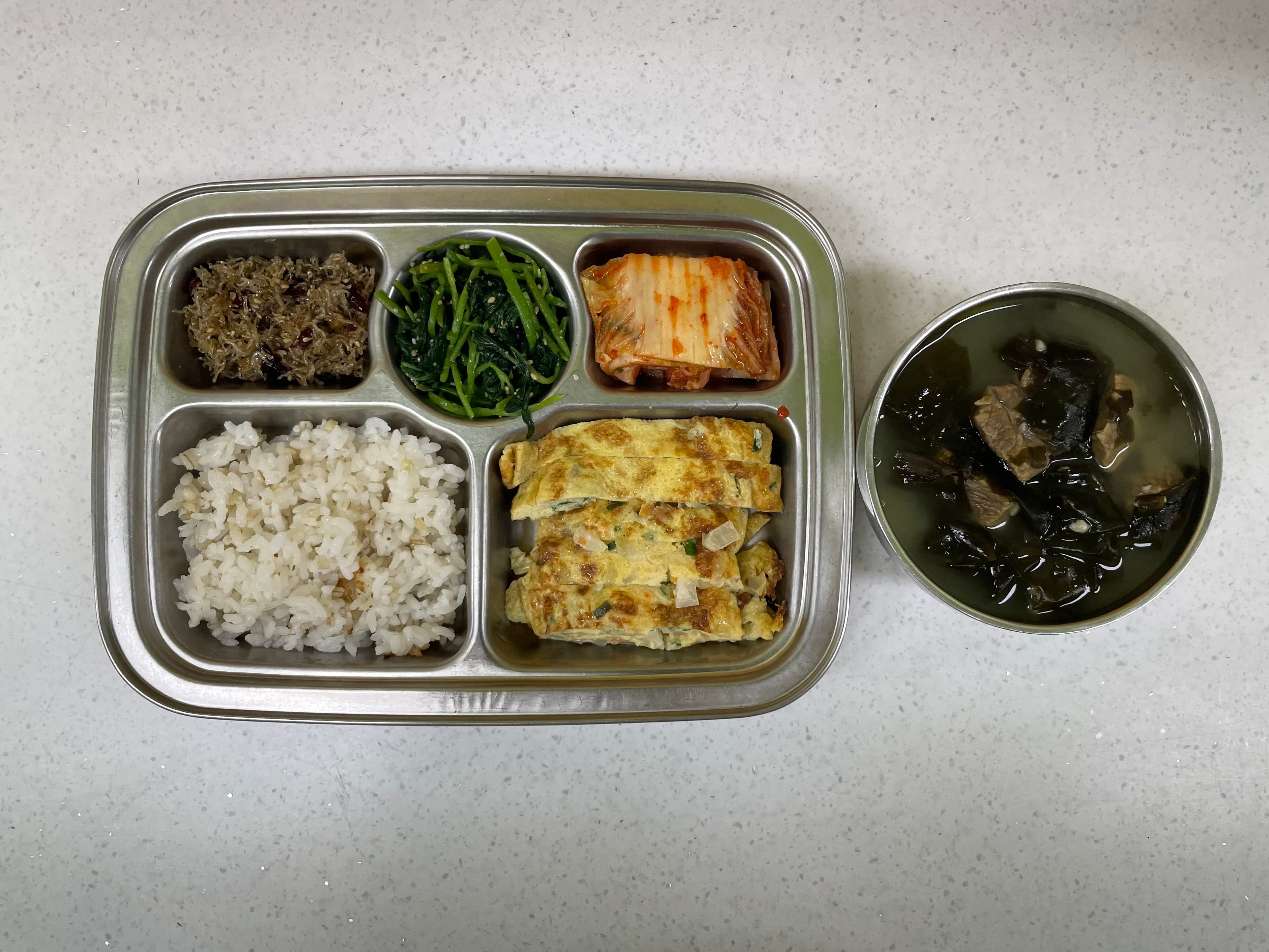 오늘의 식단 사진